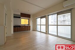 第17オーシャンビル 7階ワンルームのリビング/ダイニング