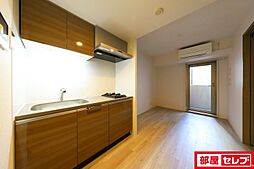 エスリードレジデンス上前津フロント 2階ワンルームのリビング/ダイニング