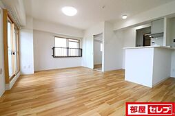 リベルテ鶴舞 8階1LDKのリビング/ダイニング