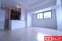 プロシード金山2 7階1LDKのリビング/ダイニング