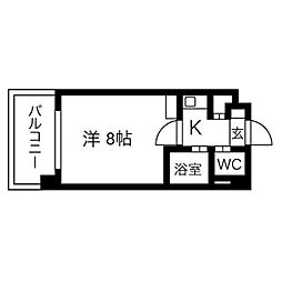 間取図画像 1K