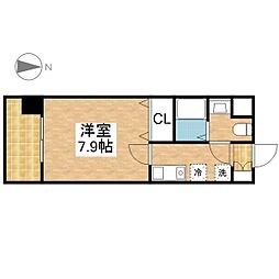 Mステージ栄 10階1Kの間取り