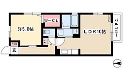 ボヌール里 2階/-