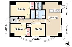 FORMGP 3LDKの間取図画像