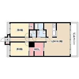 ビラ三秀山中 3階