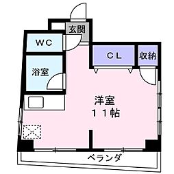 モンテハイツ 5階/-