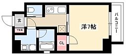 NNS121 1Kの間取図画像