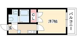 Mステージ栄 1Kの間取図画像