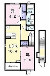 フルリール百船 A 2階/-