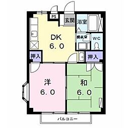 ハイツ青池 2階/-