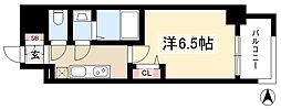 ファステート東別院シュプール 1Kの間取図画像