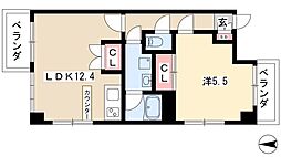 レジディア久屋大通II 8階