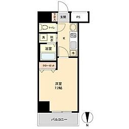 レジデンス名古屋千代田 1Kの間取図画像
