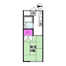 水心荘 2A ｜ 東京都小金井市緑町５丁目（賃貸アパート1K・2階・19.80㎡） その2