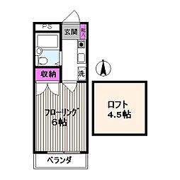 間取図画像 ワンルーム