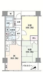 間取図画像 2DK