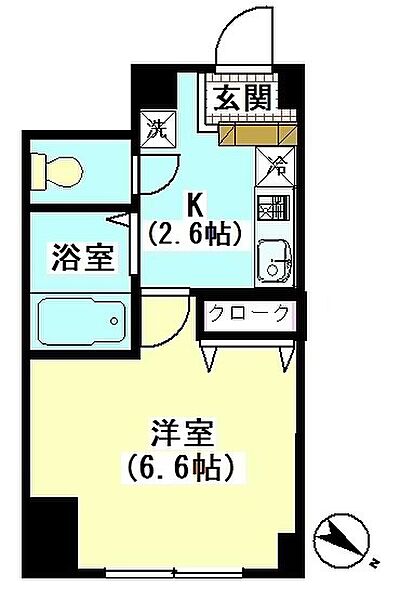 ダーダ ｜東京都大田区南六郷２丁目(賃貸マンション1K・3階・22.00㎡)の写真 その2