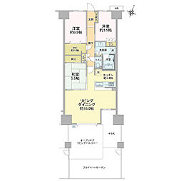 間取図画像 3LDK