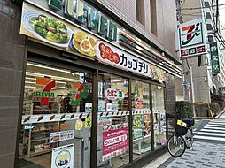 【コンビニエンスストア】セブンイレブン 新宿山吹町店まで77ｍ