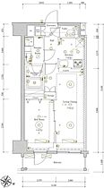 GENOVIA王子神谷skygarden  ｜ 東京都足立区新田1丁目（賃貸マンション1LDK・11階・40.49㎡） その2