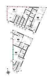 BOLERO池袋 1LDKの間取図画像