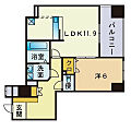 S-FORT警固タワー7階12.2万円