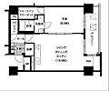レジディア西新10階13.7万円