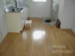 京都地下鉄東西線 東山駅 徒歩3分の賃貸アパート 1階1DKのリビング/ダイニング