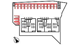 レガ－ト西野　Ｂ 203 ｜ 高知県香南市野市町西野996番地2（賃貸アパート2LDK・2階・58.48㎡） その21