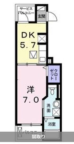 カシータ　テラス　湘南 204｜神奈川県藤沢市湘南台７丁目(賃貸アパート1DK・2階・29.38㎡)の写真 その2