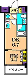 間取図画像 1DK