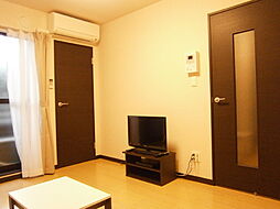 レオネクストボヌールII 201 2階1Kのリビング/ダイニング