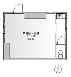 デグサス田園調布 ワンルームの間取図画像