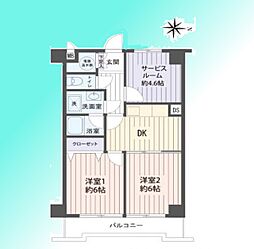 間取図画像 2SDK
