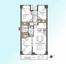 間取図画像 3LDK