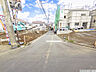 外観：分譲地前_西側公道_東方向