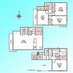 川口市元郷6丁目 全2棟