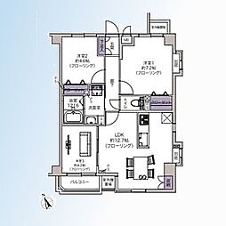 コスモ西川口アンソレール 3LDKの間取図画像