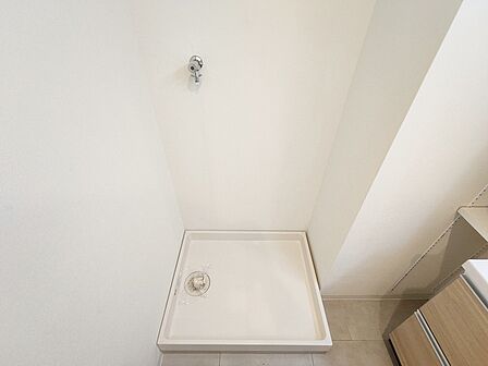洗濯機防水パンがあります。