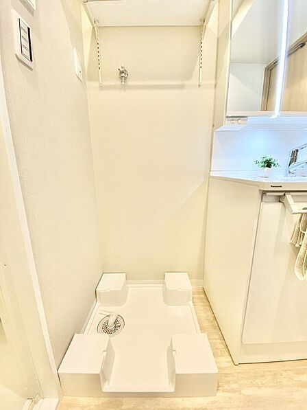 洗濯機防水パンがあります。