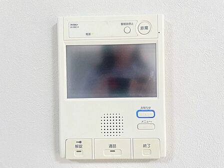 TVモニター付きインターフォン