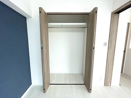 部屋に設けた収納は、住みやすさへのこだわり。