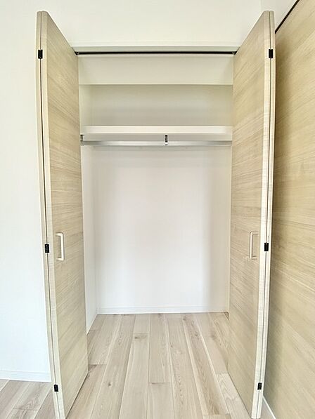 部屋に設けた収納は、住みやすさへのこだわり。