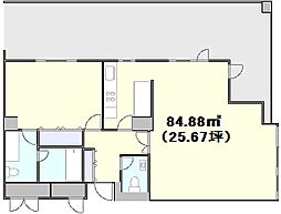 VORT六本木Dual`sの間取図画像