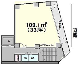 ほうらいやビル本館新館の間取図画像