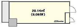 マンション芝公園の間取図画像