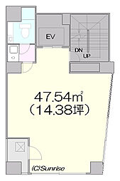 西新宿水間ビルの間取図画像