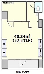 神泉フラッツの間取図画像