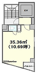 西新宿ウェールビルの間取図画像
