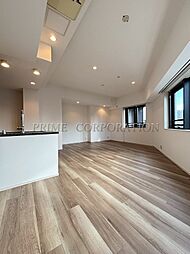 JR山手線 恵比寿駅 徒歩5分の賃貸マンション 8階2LDKのリビング/ダイニング